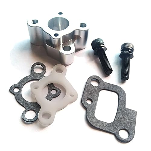QPAJWAKS CNC-Ansaugkrümmersatz for 23-30,5Cc-Gasmotor Zenoah Cy Hpi Baja 5B 5T 5Sc Losi 5Ive-T Rovan King Motor von QPAJWAKS