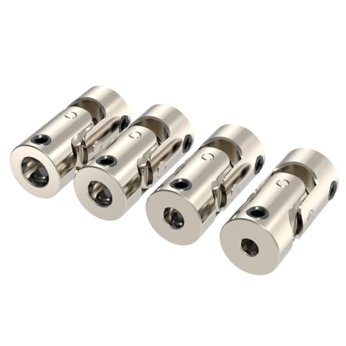 QPAJWAKS D11L23 Rc Boot Auto Metall Kardangelenk Gimbal Kupplungen 3mm 4mm 5mm 6mm Welle Motor Anschluss Universal Joint(6mm x 6mm) von QPAJWAKS