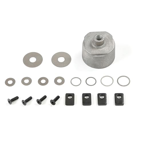 QPAJWAKS Differential Getriebe Schalen Kit Fit for 1/8 HPI Racing Savage XL Flux Rovan TORLAND Bürstenlosen LKW Teile von QPAJWAKS