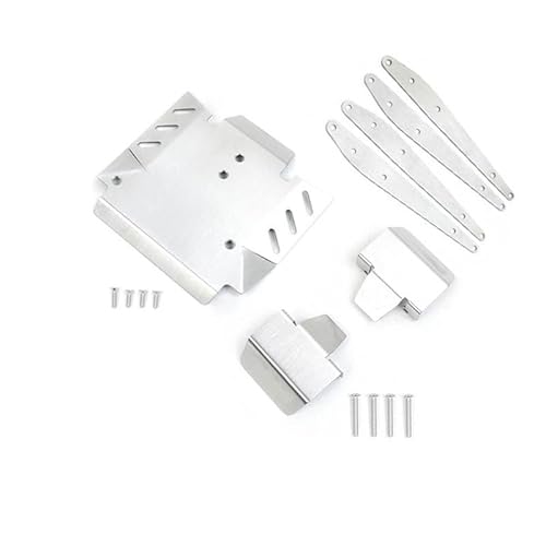 QPAJWAKS Edelstahl-Klingenarmverstärkung Chassis-Panzerungsschutz-Schutzplatte for Axial 1/10 RBX10 Ryft RC Crawler Autoteile(Armor Blade Arm Set) von QPAJWAKS