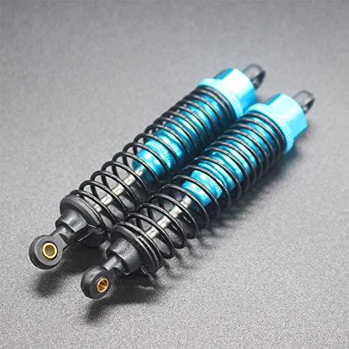 QPAJWAKS HSP 106004 166004 Aluminium Stoßdämpfer 98mm 06002 06062 1/10 Tuningteile for Offroad-Auto Buggy Short Truck 94166 94107(106004B-Upgraded) von QPAJWAKS