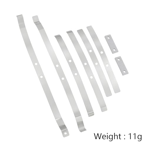 QPAJWAKS MN 1/12 MN82 LC79 Metall Hinterachse Befestigungsfeder Platte Federbefestigungssatz for MN 82 RC Auto DIY modifizierte Ersatzteile Upgrade-Teile(Spring) von QPAJWAKS