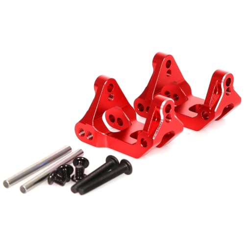 QPAJWAKS Metal Upgrade Parts Steering Block Hub Carrier Suspension Arm for ARRMA 1/10 Gorgon Monster Truck 4x2 RC Car Upgrade Parts(Purple) von QPAJWAKS