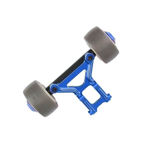 QPAJWAKS Metal Wheelie Bar for Arrma 1/8 KRATON Typhon Outcast Notorious Talion RC Car Upgrade Parts Accessories(Blauw) von QPAJWAKS