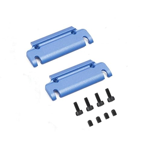 QPAJWAKS Metall Center Sway Bar Halterungen for ARRMA 1/8 6S KRATON Typhon Outcast 1/7 Infraction Grenzenlose Mojave Upgrade Teile(Blauw) von QPAJWAKS