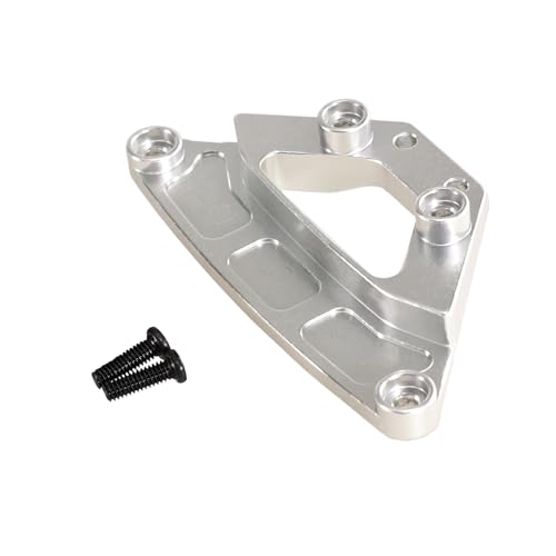 QPAJWAKS Metall-Front-Auto-Shell-Säulenbefestigungsteile passend for MJX Hyper GO 14301 14302 14303 1/14 RC-Auto-Upgrade-Teile Zubehör(Silver) von QPAJWAKS