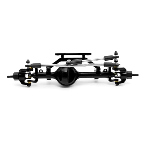 QPAJWAKS Metall Komplette Vorderachse for 1/10 RC Crawler YotaII Yota 2Generation D90 2Generation RC Zubehör Schwarz von QPAJWAKS