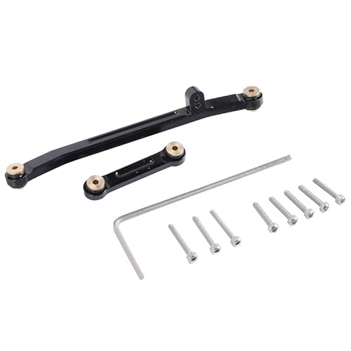 QPAJWAKS Metall-Lenkstange Spurstangen for 1/24 RC Crawler Auto Axial SCX24 Gladiator JLU Bronco Deadbolt C10 90081 Upgrade Teile QPAJWAKS Metall-Lenkstange Spurstangen for 1/24 RC Crawler Auto Axial SCX24 Gladiator JLU Bronco Deadbolt C10 90081 Upgrade Teile von QPAJWAKS