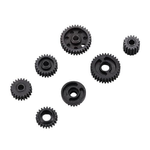 QPAJWAKS Metall Stahl Getriebe Zahnräder Set for YiKong YK4082 YK4102 YK4103 Absima Sherpa RC Crawler Auto Upgrades Teile Zubehör von QPAJWAKS