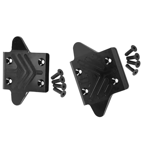 QPAJWAKS Metall Vorder- Und Hinteren Chassis Rüstung Schutzhülle Skid Platte Set for ARRMA 1/8 KRATON 6S RC Auto Upgrades Teile von QPAJWAKS