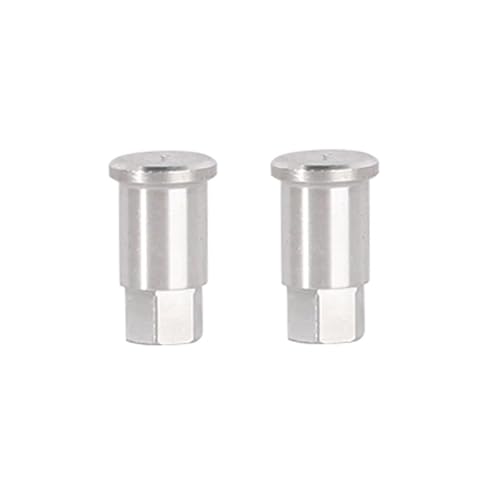 QPAJWAKS Metall-Vorderrad-Sechskant-Nabenadapter for LDRC AE86 A86 A86P LD1801 1/18 RC-Auto-Upgrade-Teile Zubehör von QPAJWAKS