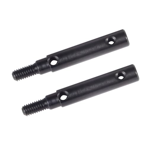 QPAJWAKS Metall Vorne Hinten CVD Antriebswelle Differential Getriebe Portal Achsen Ersatz for 1/10 RC Crawler Auto TRX4 Upgrade Teile(Stub Axle) von QPAJWAKS