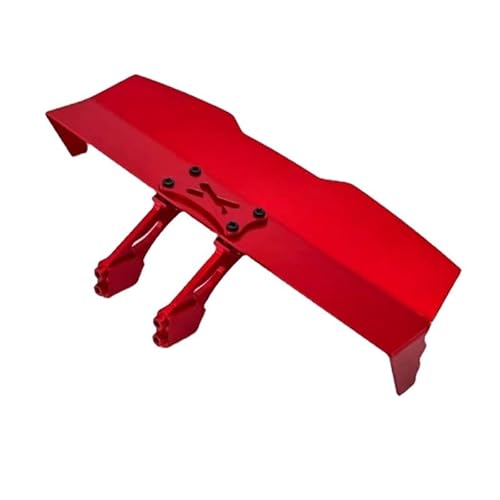 QPAJWAKS Metallheckflügel-Zubehörteil for MJX 16207 16210 Upgrade-Teile(Rood) von QPAJWAKS
