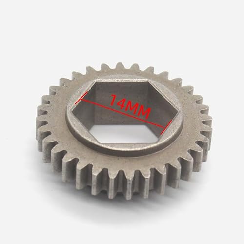 QPAJWAKS Metallversion HSP 11011 11012 Power Starter Bohrer Teile Hex 12mm oder 14mm for Vertex CXP SH 16 18 21 28 Motoren 70111(11011-DCL-14MM) von QPAJWAKS