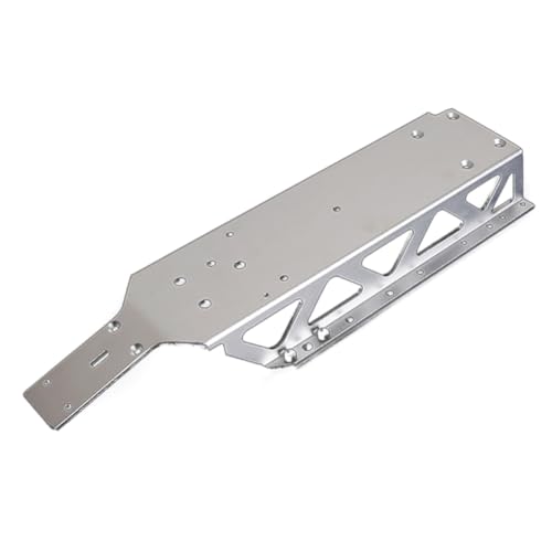 QPAJWAKS Neue Metall Hauptrahmen Chassis for 1/5 HPI Baja ROVAN KM 5B 5T 5SC SS Rc Auto Spielzeug Teile, Silber von QPAJWAKS