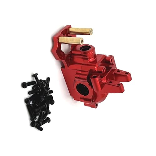 QPAJWAKS RC-Auto-Upgrade, vorderes Getriebegehäuse, Getriebesatz for MJX 1/14 14301 14302 14303 14209 14210 RC-Auto-Upgrade-Teil, rot von QPAJWAKS