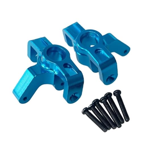 QPAJWAKS RC-Autozubehör, Lenkbecherkomponenten for MJX Hyper Go 1/14 14209 14210 H14BM RC-Auto-Upgrade-Teile(Blauw) von QPAJWAKS