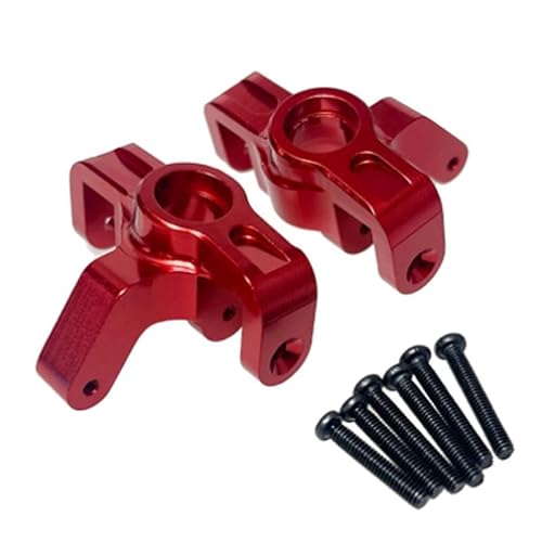 QPAJWAKS RC-Autozubehör, Lenkbecherkomponenten for MJX Hyper Go 1/14 14209 14210 H14BM RC-Auto-Upgrade-Teile(Rood) von QPAJWAKS