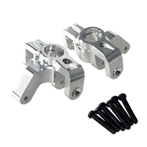 QPAJWAKS RC-Autozubehör, Lenkbecherkomponenten for MJX Hyper Go 1/14 14209 14210 H14BM RC-Auto-Upgrade-Teile(Silver) von QPAJWAKS