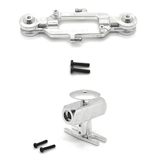 QPAJWAKS RC Hubschrauber Upgrade Blade Clamp Rotor Clamp Kit for WLtoys RC Hubschrauber K200 Silber von QPAJWAKS