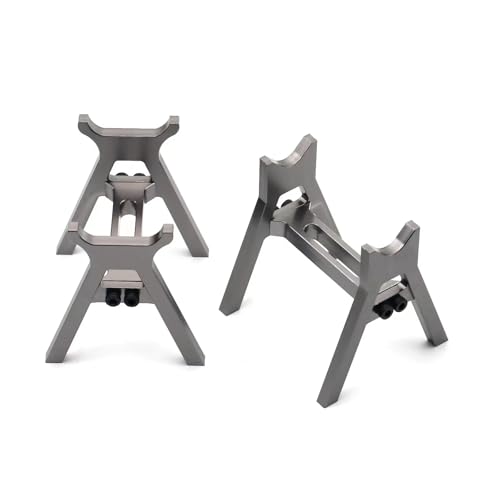 QPAJWAKS RS RC CNC-Simulation CNC-Metall-Buchsen-Reparaturwerkzeug for 1/18 1/24 RC Crawler Axial SCX24 AX24 TRX4M FMS24(2Pcs Gray) von QPAJWAKS