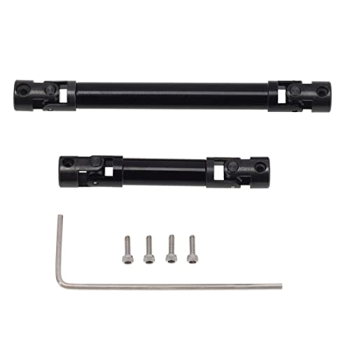 QPAJWAKS Stahl-Center Antriebswelle for 1/24 RC Crawler Auto Axial SCX24 AXI00005 Jeep Gladiator Upgrade Teile von QPAJWAKS
