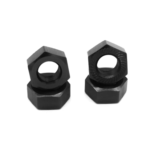 QPAJWAKS T89C 4Pcs 17mm M10 Metall Rad Hex Mutter NT002 for JLB Racing Cheetah 11101 21101 J3 Geschwindigkeit 1/10 RC Auto Upgrade Teile QPAJWAKS T89C 4Pcs 17mm M10 Metall Rad Hex Mutter NT002 for JLB Racing Cheetah 11101 21101 J3 Geschwindigkeit 1/10 RC Auto Upgrade Teile von QPAJWAKS