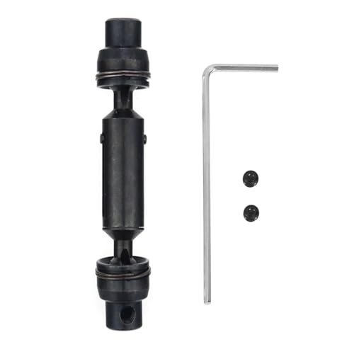 QPAJWAKS Upgrade Metall CVD Antriebswelle for WPL D12 C24 C34 B14 B24 B16 B36 MN D90 MN99S HengLong RC Autoteile von QPAJWAKS