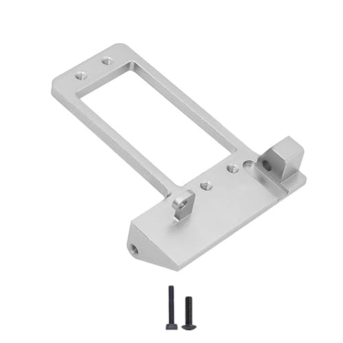 QPAJWAKS Vorderachse BAT Servo Halterung for 1/10 RC Crawler Auto VP F9 DIY(Silver) von QPAJWAKS