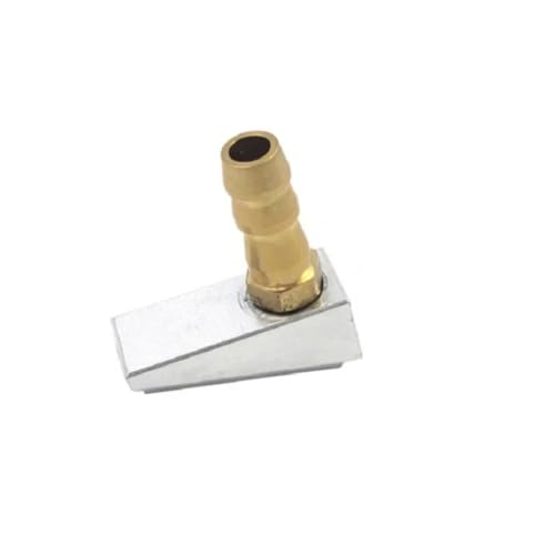 QPAJWAKS Wasserkühlungseinlass Pickup Bottom Dual Wassernippeldüse for RC Boot Mono Schnellboot Wasserflugzeug CAT Marine Spielzeug Zubehör(Single Water Inlet) von QPAJWAKS