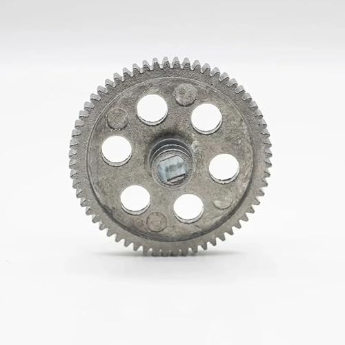 QPAJWAKS Wltoys 124008 RC Autoteile 124008-2721 124008-2719 2720 12T Zentrale Getriebewellengruppe Metalluntersetzungsgetriebe Antriebszahnrad(124008-2719) von QPAJWAKS
