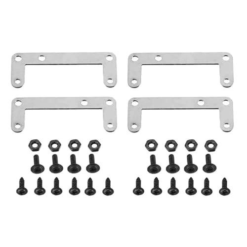 QPAJWAKS X18A-2X 2-Gang-Getriebe Metall-Erhöhungshalterung Erhöhungshalterung for MN D90 D99S MN99S WPL C24 B24 RC-Auto-Upgrade-Teile von QPAJWAKS