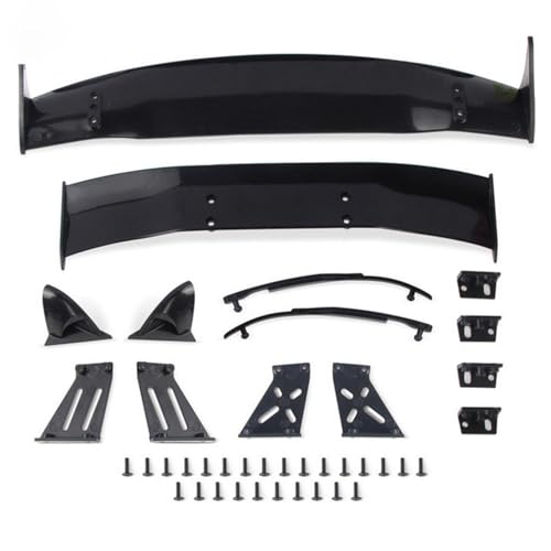 QPAJWAKS for 1/10 RC Drift Auto Hinten Drift Road Körper Spoiler Flügel Universal Teile von QPAJWAKS