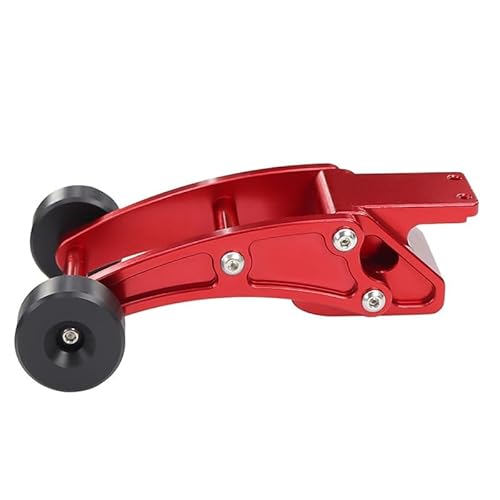 QPAJWAKS for 1/14 Upgrades MJX Hyper Go 14210 14209 H14BM Metall-Wheelie-Bar, einstellbar for High Speed ​​RC Brushless RC Car, Rot von QPAJWAKS