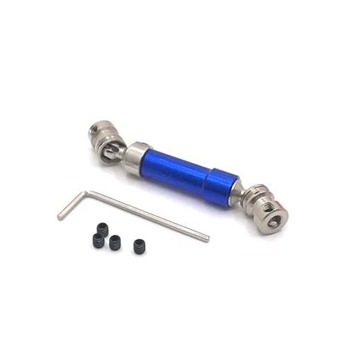 QPAJWAKS for WLtoys 12427 12429 12428 12423 FY01 FY02 FY03 Metall Hinten Antriebswelle RC Auto Teile Upgrade Antriebswelle(Blauw) von QPAJWAKS