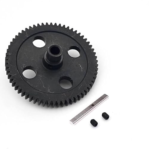 QPAJWAKS for Wltoys 1:12 12428 12423 12429 FY-03 geländewagen ferngesteuertes Auto Metall Zentrum untersetzungsgetriebe 62T + 17T Motor Getriebe zubehör(62T) von QPAJWAKS