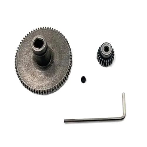 QPAJWAKS for Wltoys 104001 RC Auto Upgrade ersatzteile Metall Motor Getriebe Untersetzungsgetriebe(1set) von QPAJWAKS