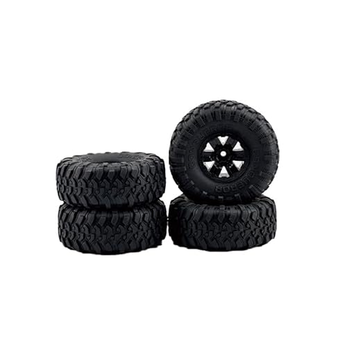 QPAJWAKS for Wltoys 12428 12423 Gummi RC Auto Räder Reifen for 124018 124019 144001 1/12 FY03 01/02/03/04/05 Q39 Q40 Q46 RC Auto(Zwart) von QPAJWAKS