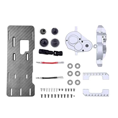 RC TRX4 G2 Vorne Motor Getriebe Kit for 1/10 Traxxas TRX-4 Defender Bronco Ford Upgrade Zubehör von QPAJWAKS