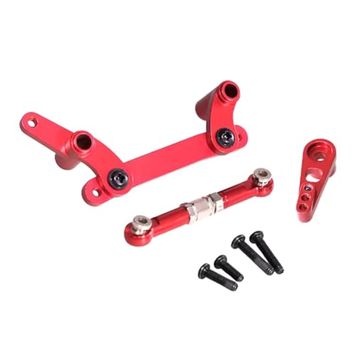 T89C Metall Verbesserte Lenkung Komponenten for SCY 1/16 16101 16102 16103 16104 16106 C8805 Q130A RC Auto Upgrade Teile von QPAJWAKS