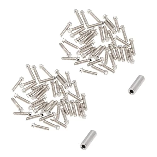 X18A-300Pcs 1,9 2,2 Felge Imperial M2 Schraube Dekoration for 1/10 RC Crawler Axial SCX10 90046 AXI03007 Traxxas TRX4,B von QPAJWAKS