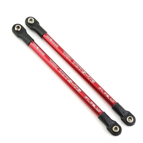 X18A-4Pcs Aluminium-Gestängestange 5318X 5318 Rot Eloxiert for 1/10 Traxxas E-Revo Summit Revo RC Auto Upgrade Teile X18A-4Pcs Aluminium-Gestängestange 5318X 5318 Rot Eloxiert for 1/10 Traxxas E-Revo Summit Revo RC Auto Upgrade Teile von QPAJWAKS