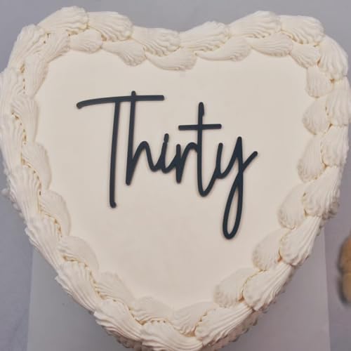 Tortenaufsatz "Happy 30th Birthday", goldfarben, Acryl, Prost bis 30 Jahre, Tortenaufsatz, Tortenaufsatz für Happy 30th Birthday Dekorationen, Jahrestag, 30. Geburtstag Dekoration Tortenaufsatz "Happy 30th Birthday", goldfarben, Acryl, Prost bis 30 Jahre, Tortenaufsatz, Tortenaufsatz für Happy 30th Birthday Dekorationen, Jahrestag, 30. Geburtstag Dekoration von QPARTYFIRE