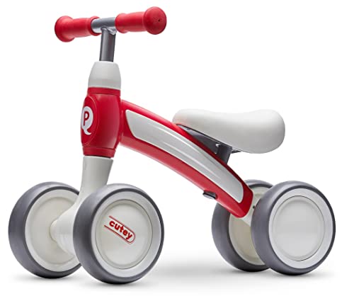 QPlay Laufräder 4 Räder Cutey Ride On Junior Rot von QPLAY