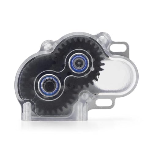 1 10 RC Crawler Getriebegetriebe mit klarer Deck -Upgrade -Teil kompatibel mit gemeinsamen Crawler -Modellen 1 10 RC Crawler Getriebegetriebe mit klarer Deck -Upgrade -Teil kompatibel mit gemeinsamen Crawler -Modellen von QPSJXN