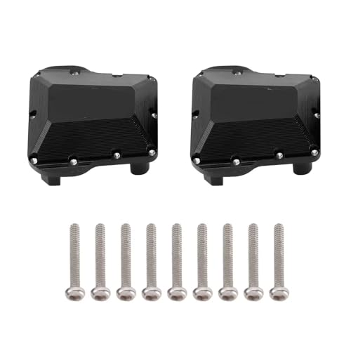 2pcs 4G Aluminium vorne Hinterachse Differ von QPSJXN