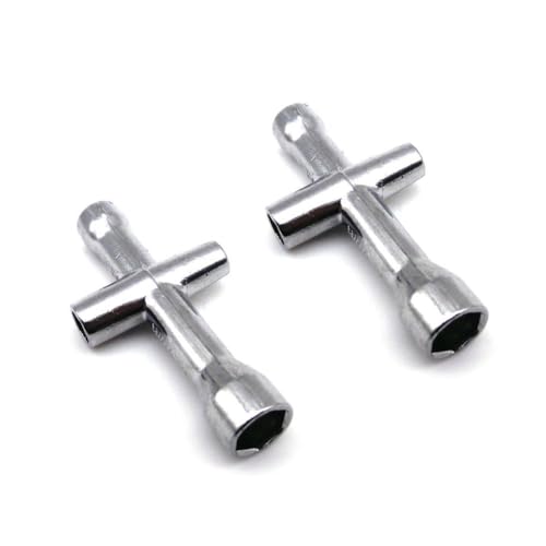2pcs 4mm 5 mm 5 mm 5,5 mm 7 mm Sechskantschlüsselscheibenbuchse -Werkzeug -Set kompatibel mit 1 10 -Skala -RC -Autos und RC -Crawlern zur Reparatur und Wartung von QPSJXN