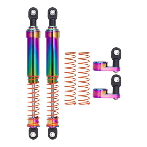 2pcs Aluminium Big Bohröl Dämpfer Schocks mit Offset Cap -kompatibel mit 1 10 -Skala -RC -Crawler- und Betrüger -Rigs für VS4 10 und ähnliche Modelle(115mm 2pcs) von QPSJXN