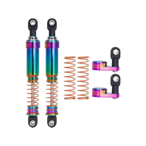 2pcs Aluminium Big Bohröl Dämpfer Schocks mit Offset Cap -kompatibel mit 1 10 -Skala -RC -Crawler- und Betrüger -Rigs für VS4 10 und ähnliche Modelle(95mm 2pcs) von QPSJXN