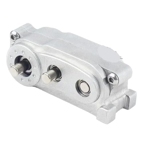 313 mm 12,3 Zoll Radstand Metall -Chassis -Rahmen kompatibel mit 1 10 -Skala -RC -Crawler -Auto für Präfixalgetriebe und II 90046 Modelle(Transfer Case) von QPSJXN